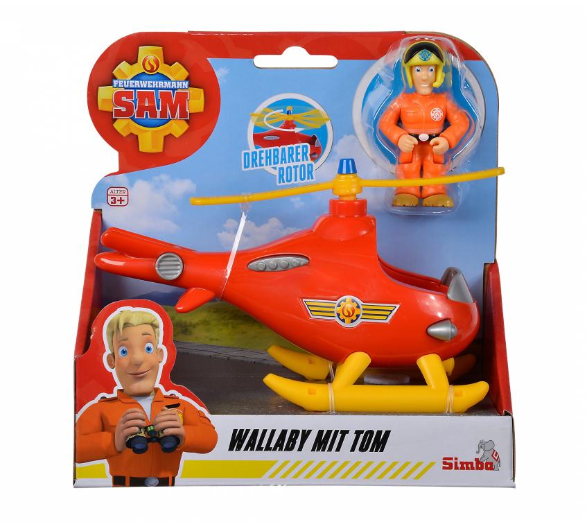 Produktbild Simba - Feuerwehrmann Sam - Sam Wallaby mit Tom Thomas Figur 3 von 3