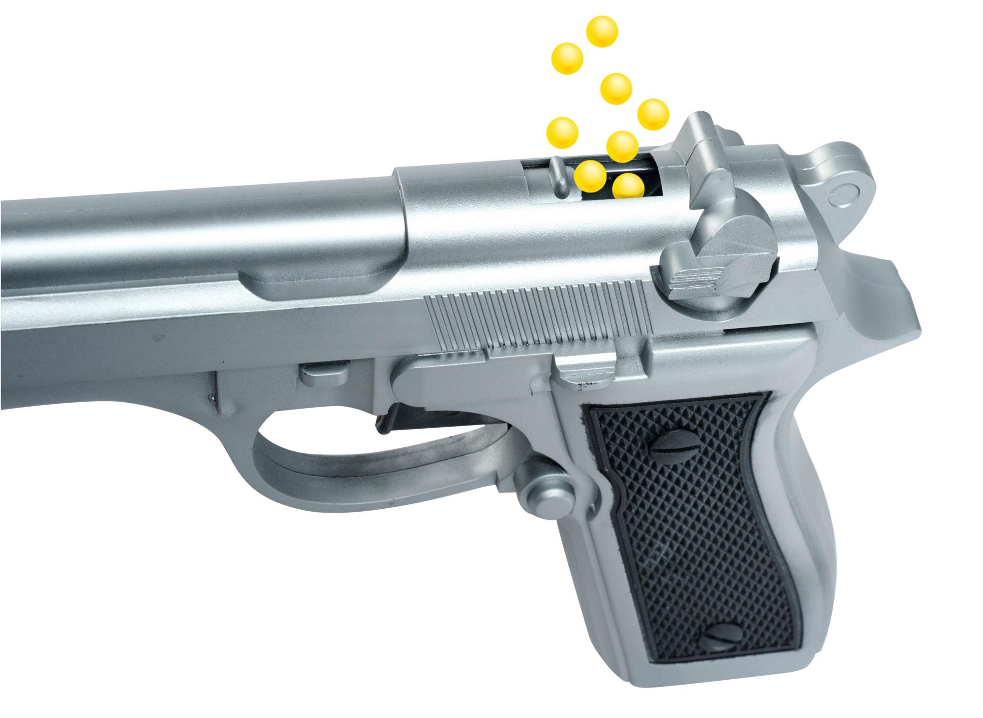 Produktbild Simba 108022556 - Kugelpistole mit Munition, 3-fach sortiert 2 von 9