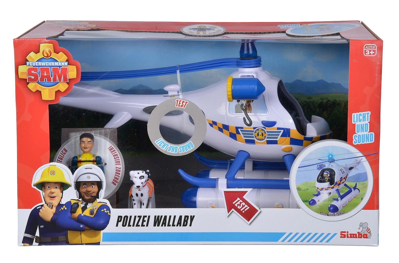 Produktbild Simba 109252537 Feuerwehrmann Sam - Polizei Wallaby 8 von 9