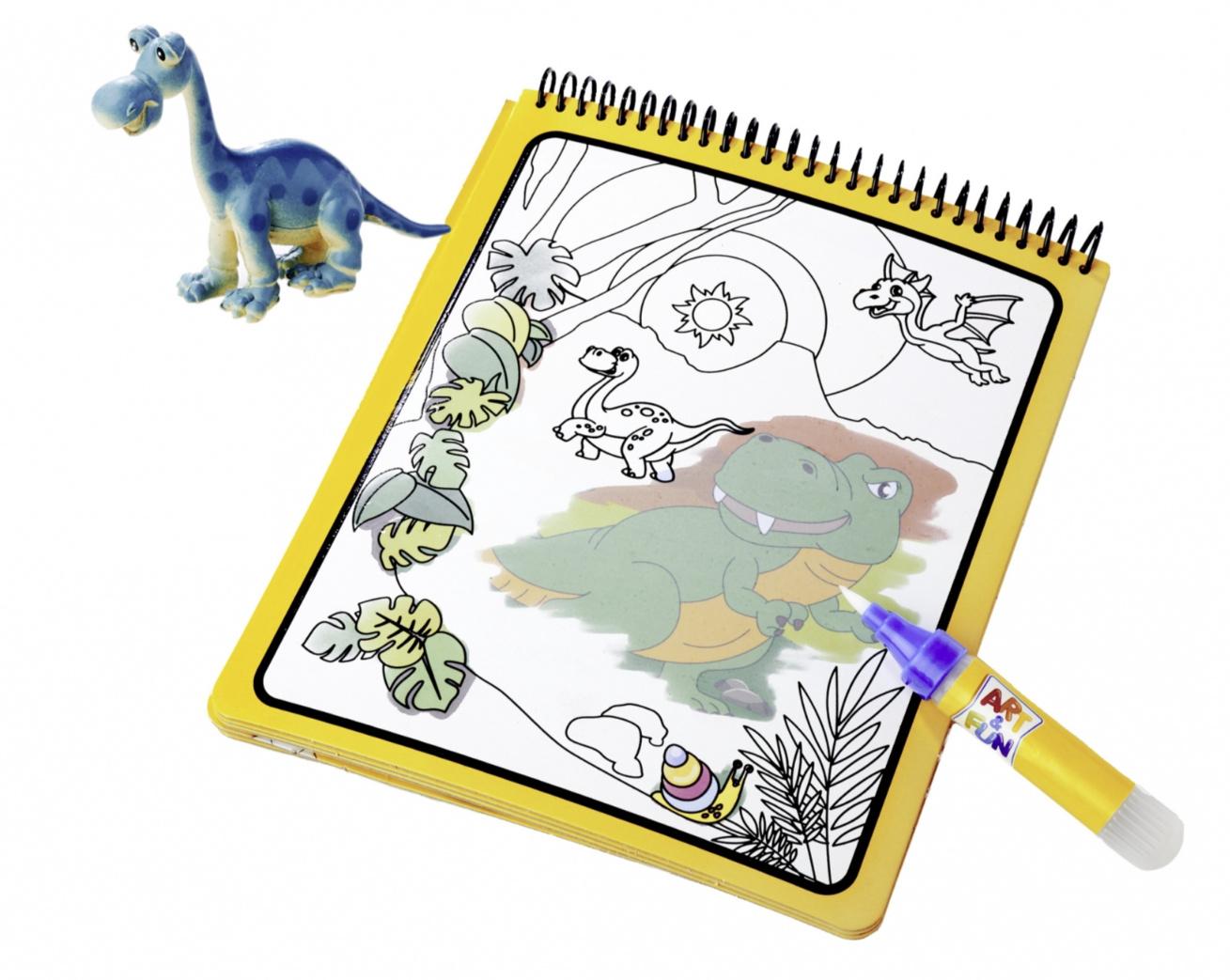 Simba - Art und Fun - Water Pen Dino Malbuch