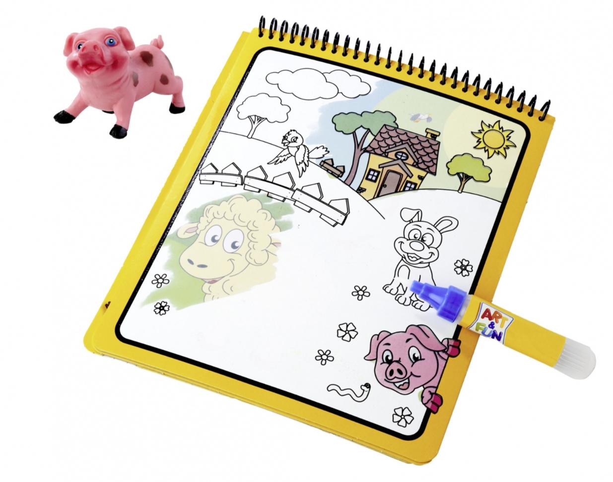 Simba - Art und Fun - Water Pen Bauernhof Malbuch