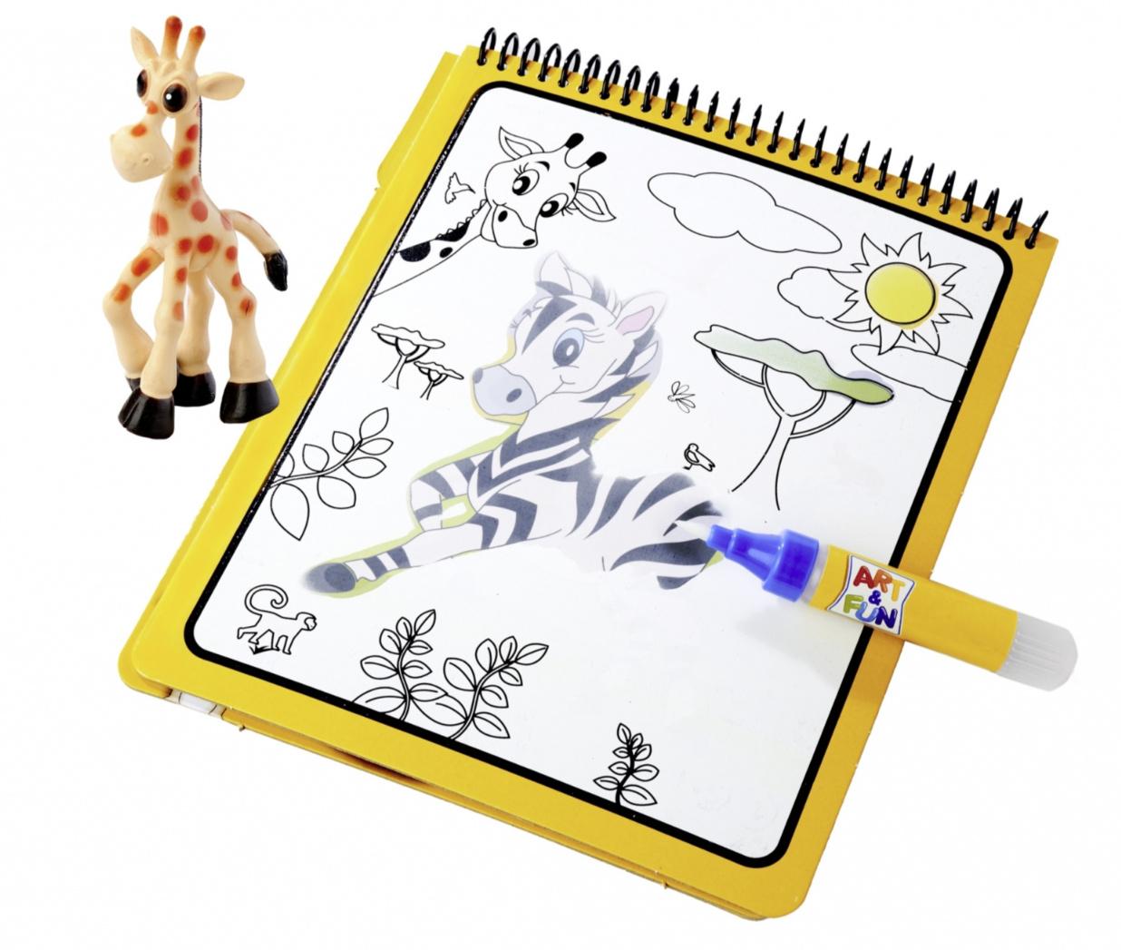 Simba - Art und Fun - Water Pen Safari Malbuch