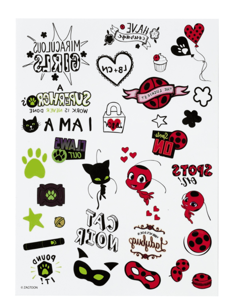 Produktbild Simba - Miraculous Glittery Tattoo 5 von 8