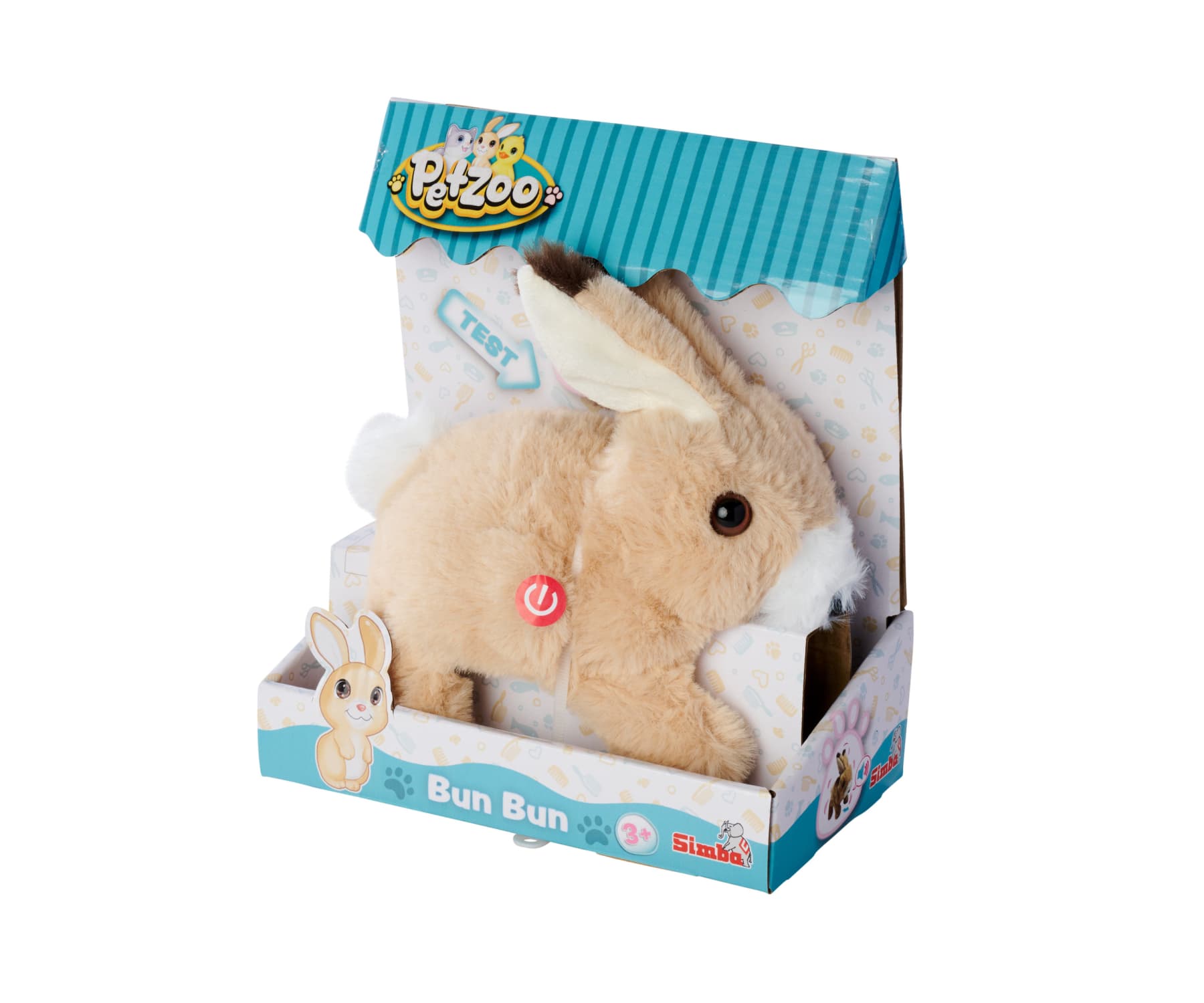 Produktbild Simba - PetZoo BunBun – Dein interaktives Kuschel-Haustier 3 von 6