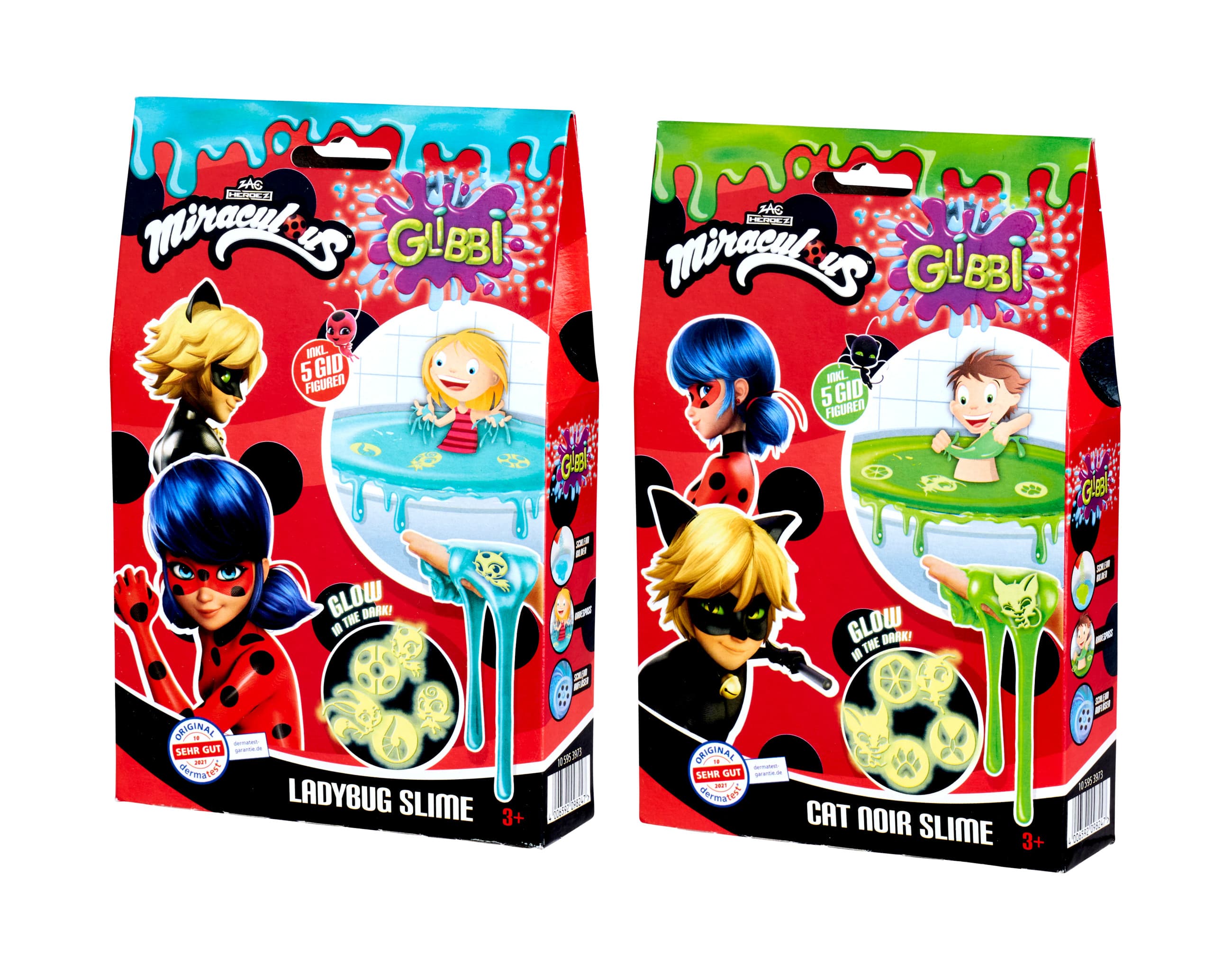 Simba Glibbi Miraculous Slime, 2-sort.