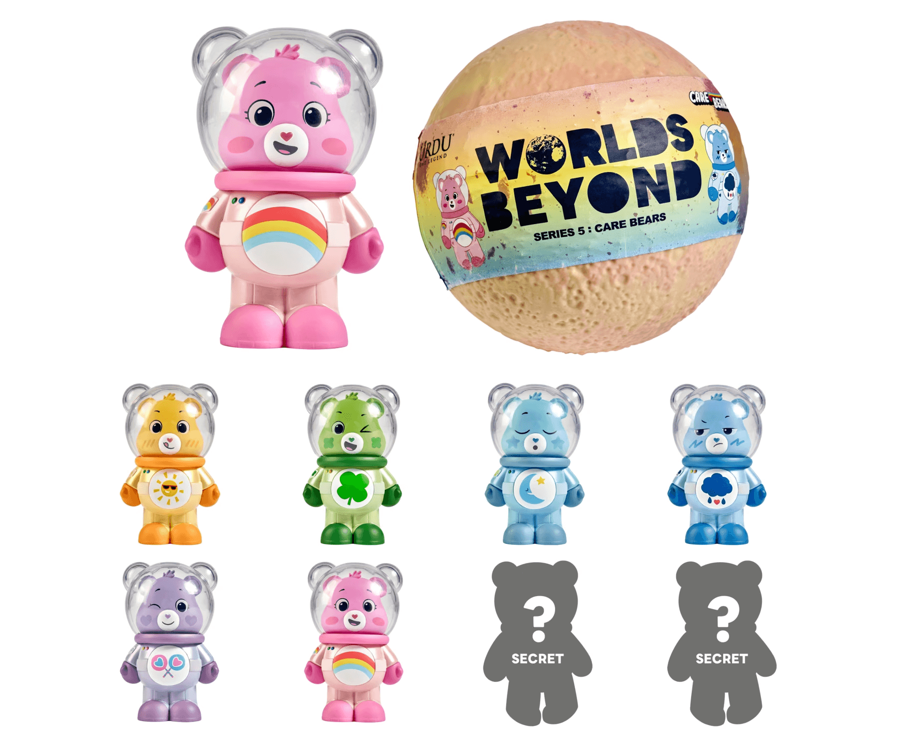 URDU Care Bears Worlds Beyond sortiert (Keine Auswahl möglich)