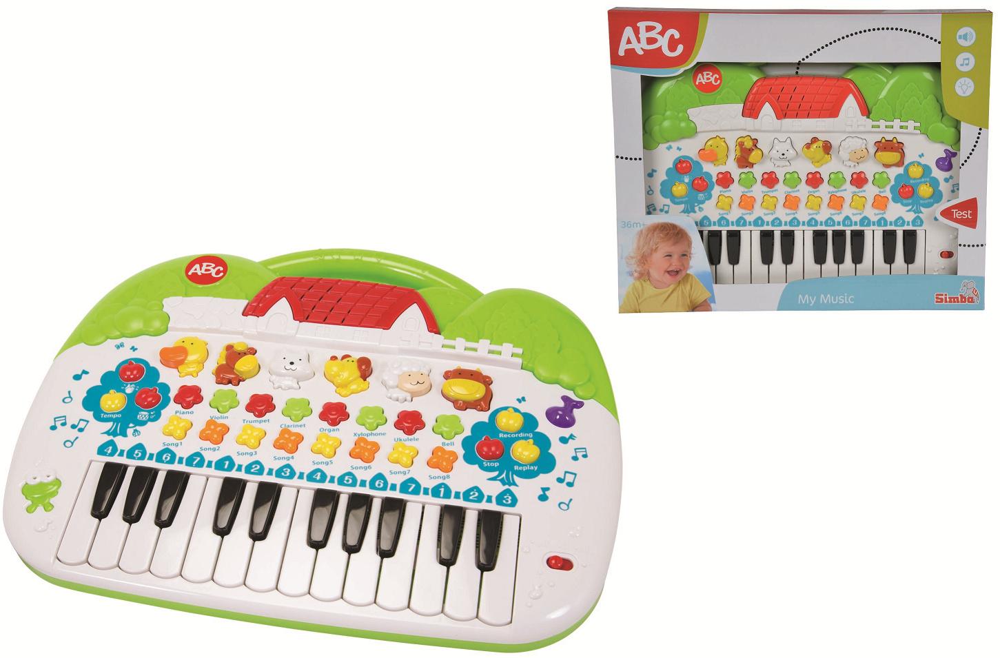 Simba - ABC ABC Tier-Keyboard
