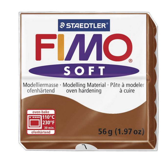 STAEDTLER FIMO SOFT MODELLIERMASSE CARAMEL 56G