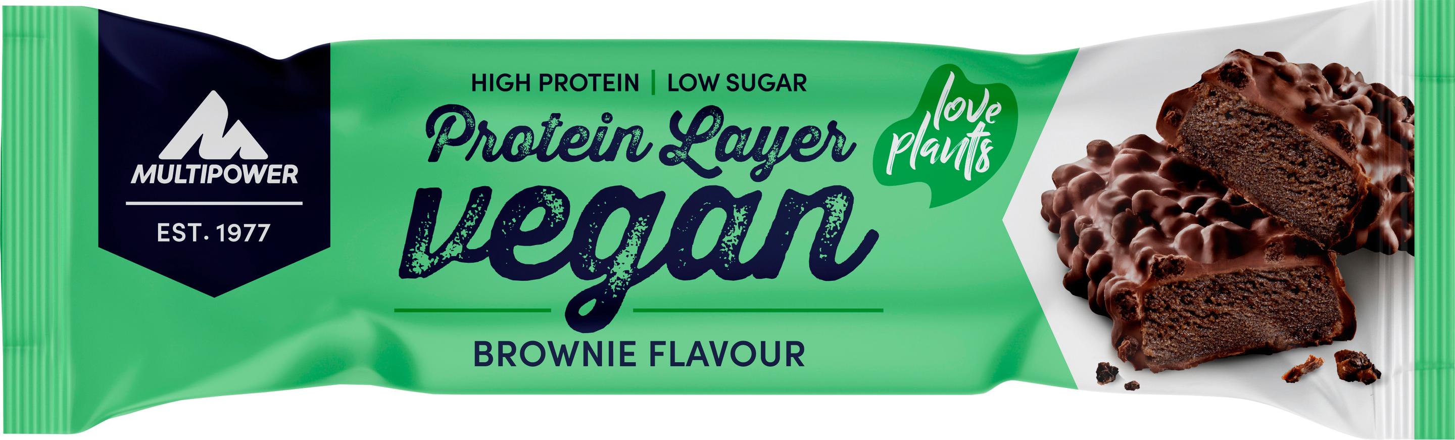 Multipower Proteinriegel Vegan Brownie