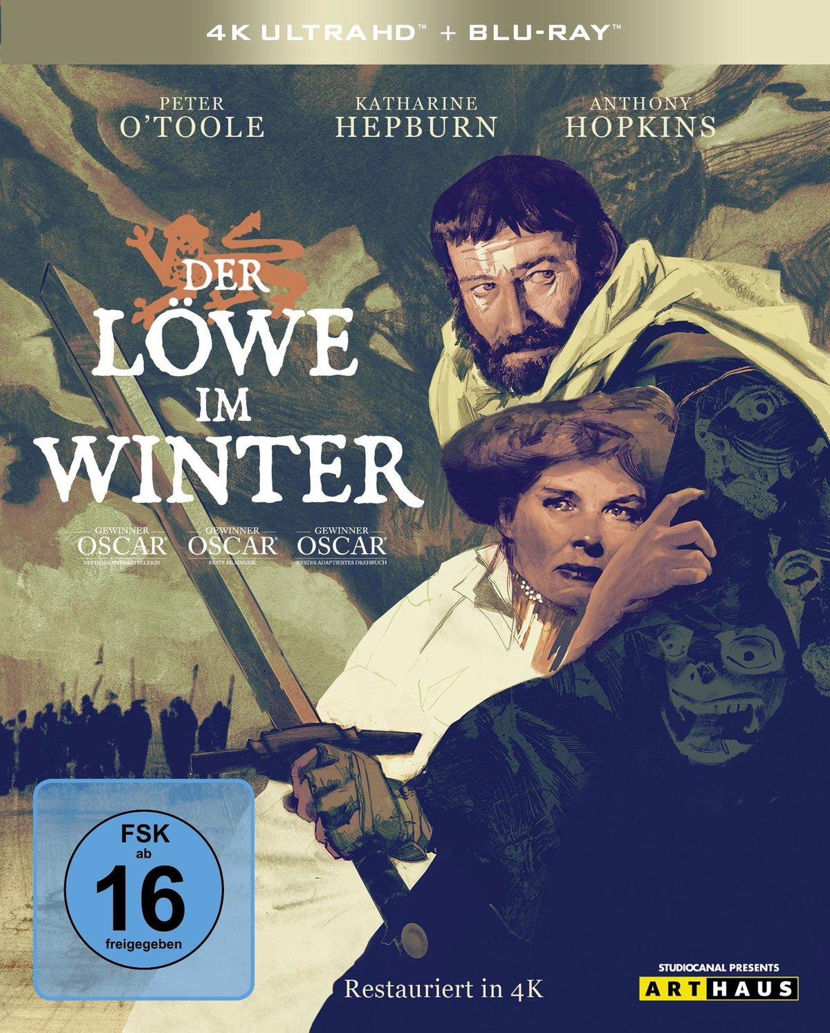 Der Löwe im Winter (4K Ultra HD) (+Blu-ray)