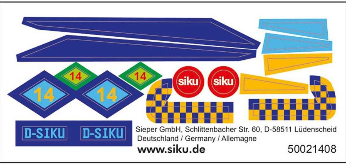 Produktbild SIKU 1101 Super - Sportflugzeug 2 von 2