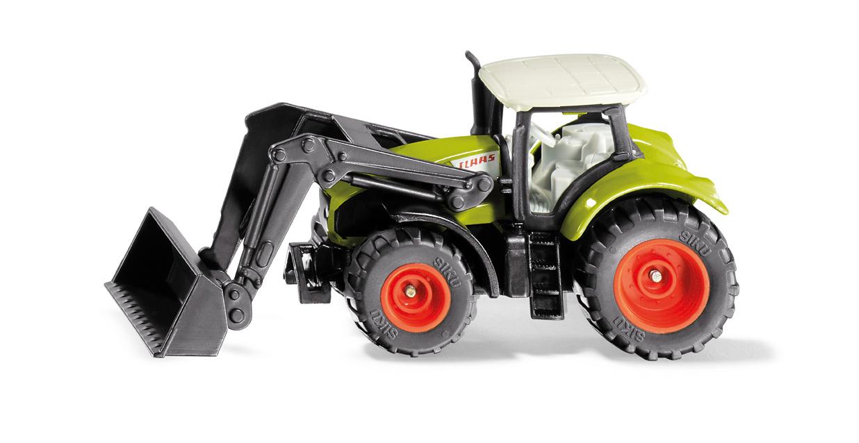 SIKU 1392 Super - Claas Axion mit Frontlader