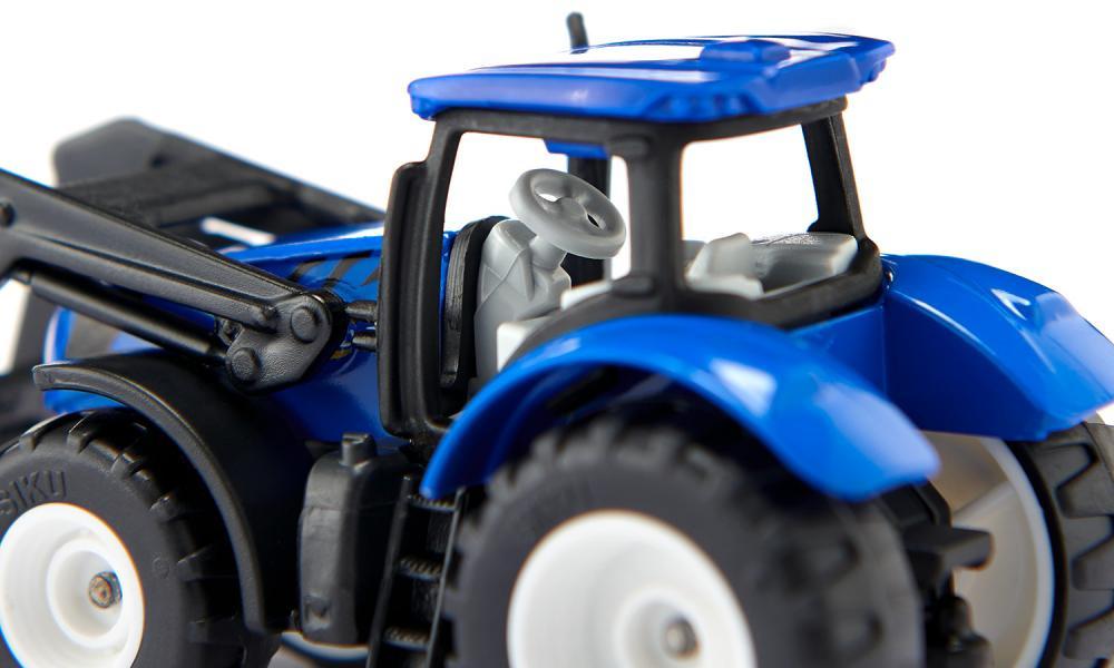 Produktbild SIKU 1544 Super - New Holland mit Palettengabel und Palette 2 von 6