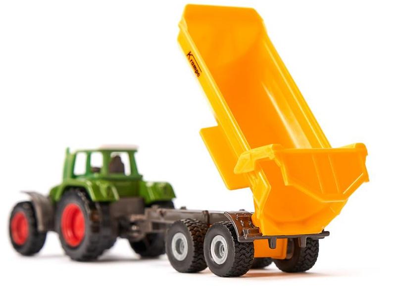 Produktbild SIKU 1605 Super - Fendt mit Krampe Muldenkipper 2 von 6
