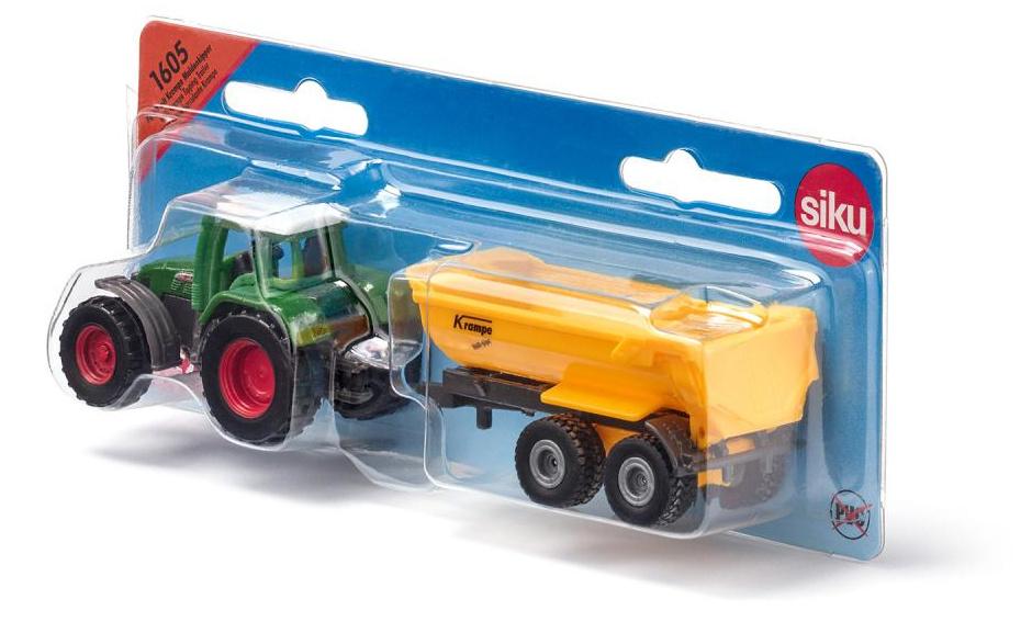 Produktbild SIKU 1605 Super - Fendt mit Krampe Muldenkipper 4 von 6