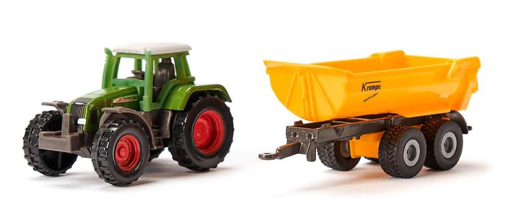 Produktbild SIKU 1605 Super - Fendt mit Krampe Muldenkipper 6 von 6