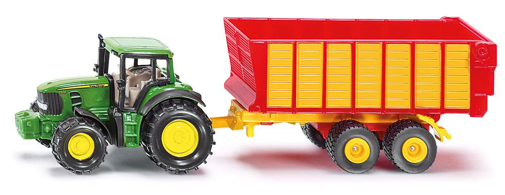 SIKU 1650 Super - John Deere mit Silowagen