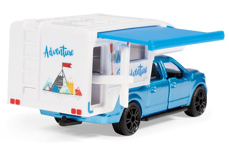 Produktbild SIKU 1693 Super - Ford F150 Pick-Up Camper 3 von 5