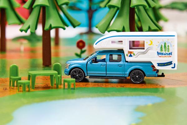 Produktbild SIKU 1693 Super - Ford F150 Pick-Up Camper 5 von 5