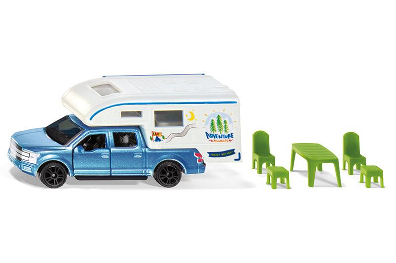 SIKU 1693 Super - Ford F150 Pick-Up Camper