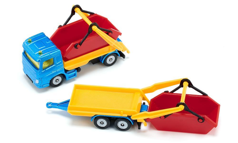 Produktbild SIKU 1695 Super - LKW mit Absetzmulde und Anhänger 2 von 7
