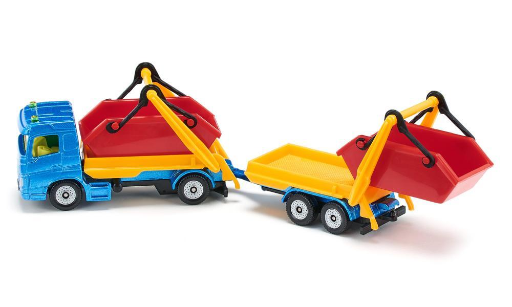 Produktbild SIKU 1695 Super - LKW mit Absetzmulde und Anhänger 3 von 7