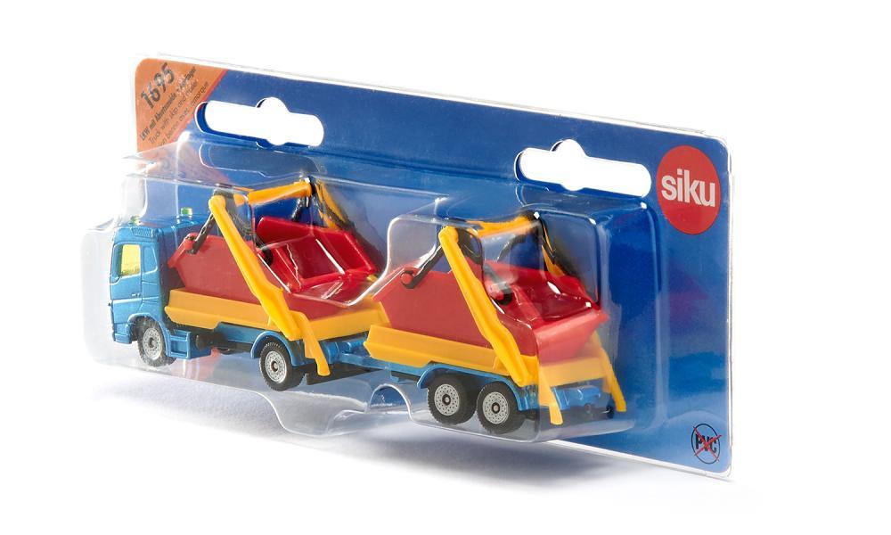 Produktbild SIKU 1695 Super - LKW mit Absetzmulde und Anhänger 7 von 7