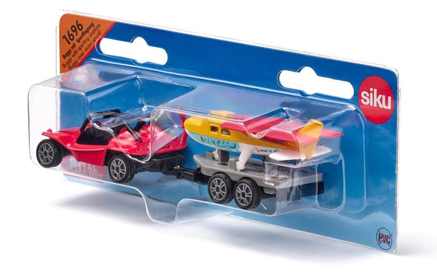 Produktbild SIKU 1696 Super - Buggy mit Sportflugzeug 4 von 5