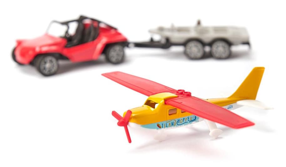 Produktbild SIKU 1696 Super - Buggy mit Sportflugzeug 5 von 5