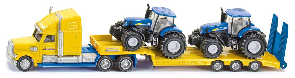 SIKU 1805 Farmer - LKW mit New Holland Traktoren