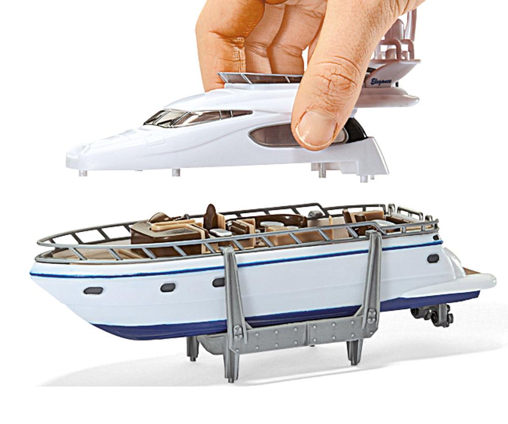 Produktbild SIKU 1849 Super - Schwertransport mit Yacht 2 von 3