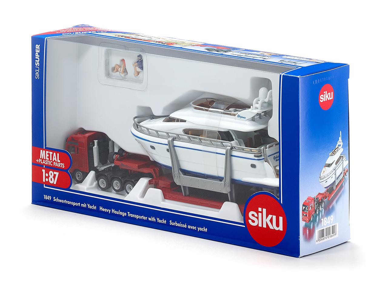 Produktbild SIKU 1849 Super - Schwertransport mit Yacht 3 von 3