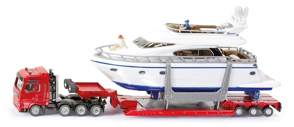 SIKU 1849 Super - Schwertransport mit Yacht