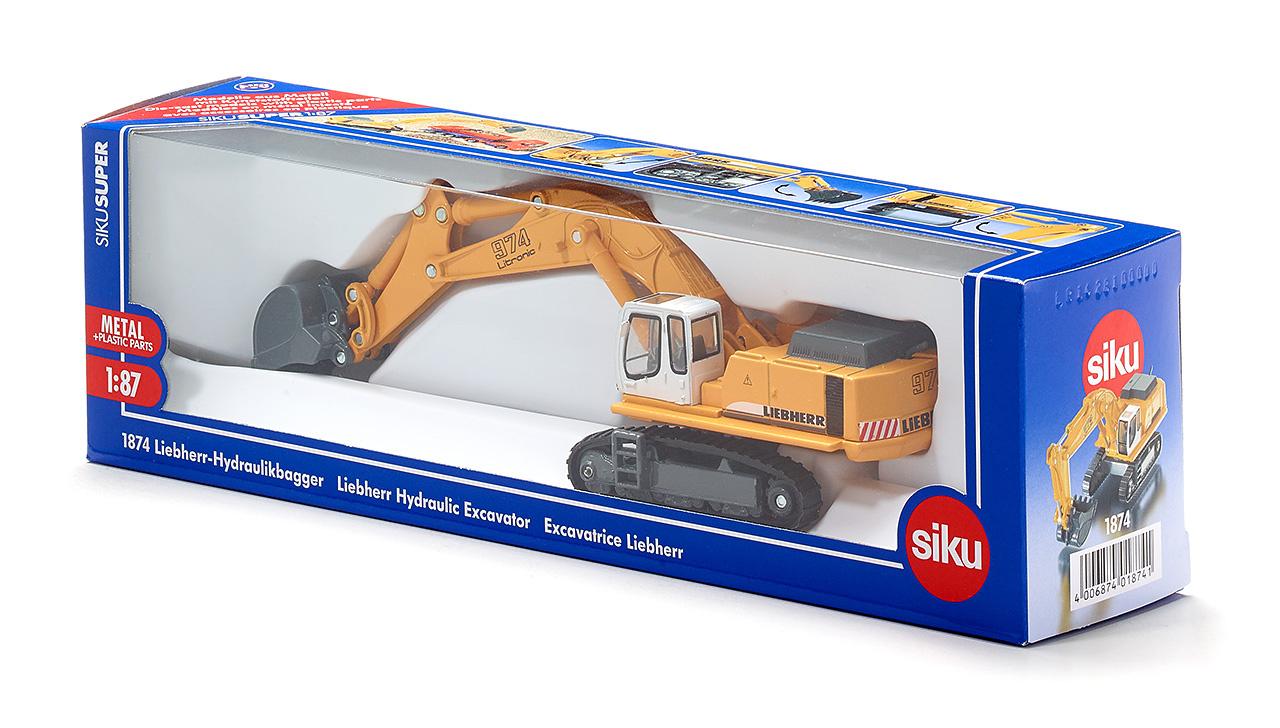 Produktbild SIKU 1874 Super - Liebherr Hydraulikbagger 2 von 2