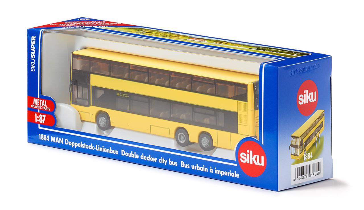 Produktbild SIKU 1884 Super - MAN Doppelstock Linienbus 2 von 2