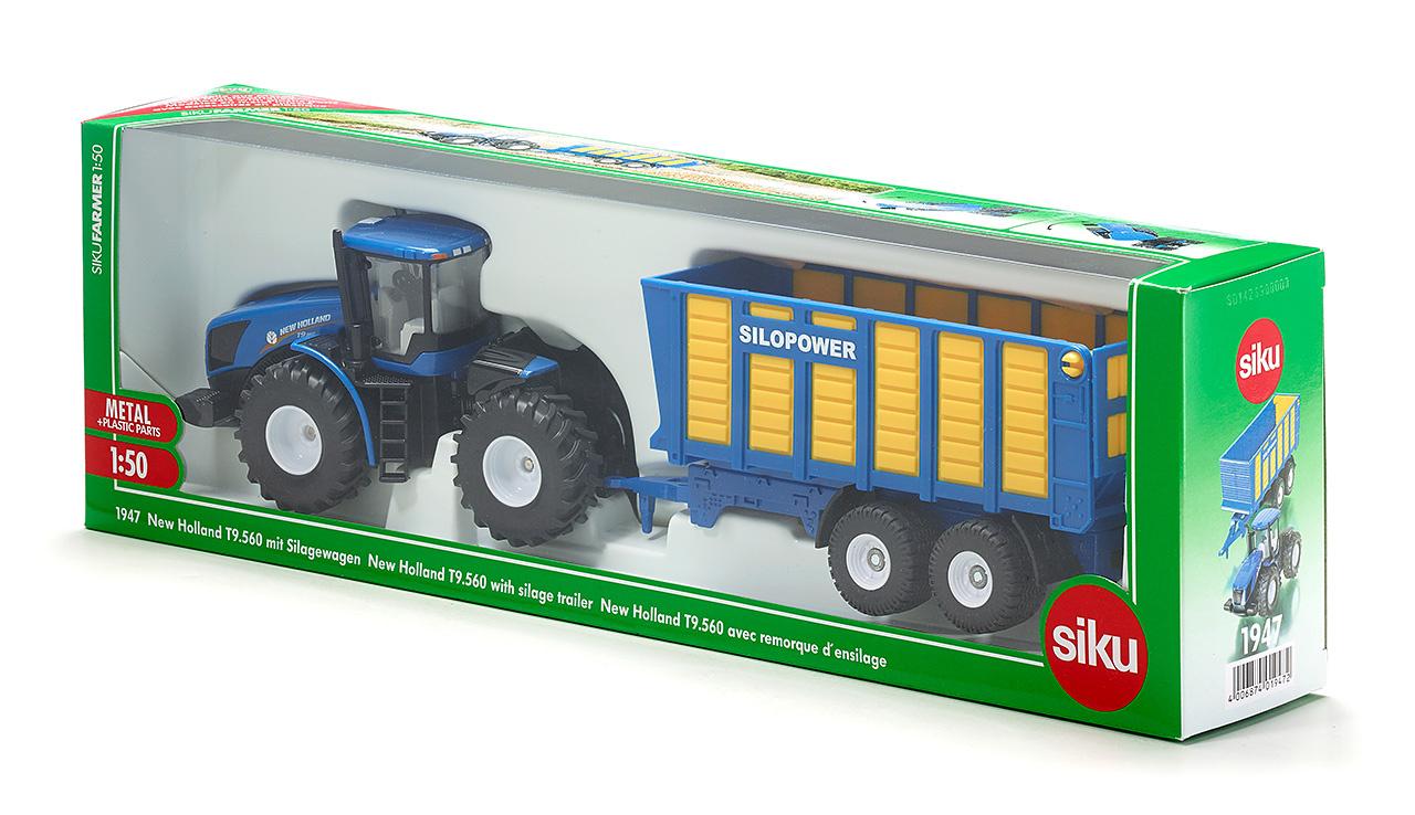 Produktbild SIKU 1947 Farmer - New Holland Knicklenker mit Anhänger 2 von 2