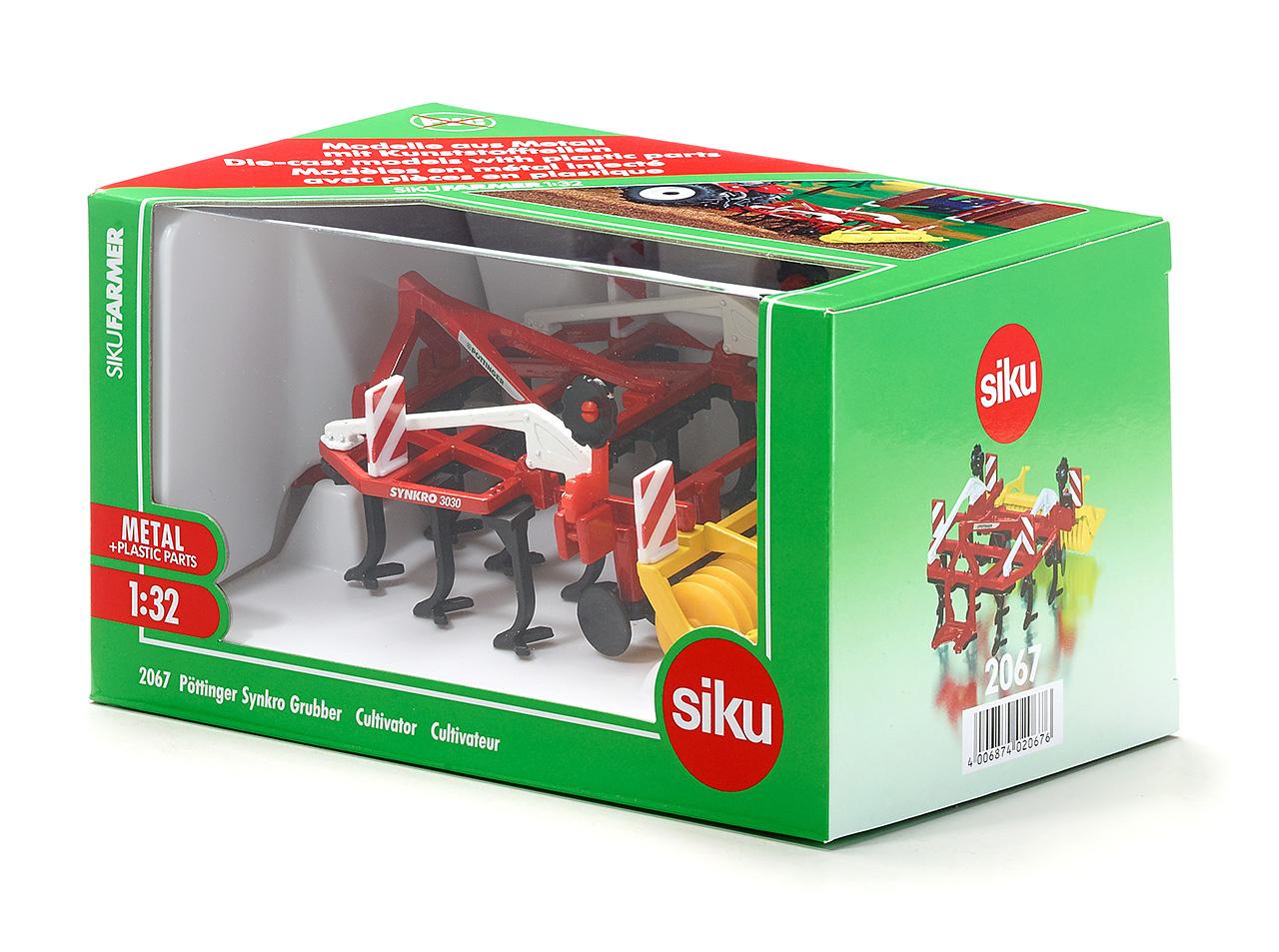 Produktbild SIKU 2067 Farmer - Pöttinger Grubber Synkro 2 von 2