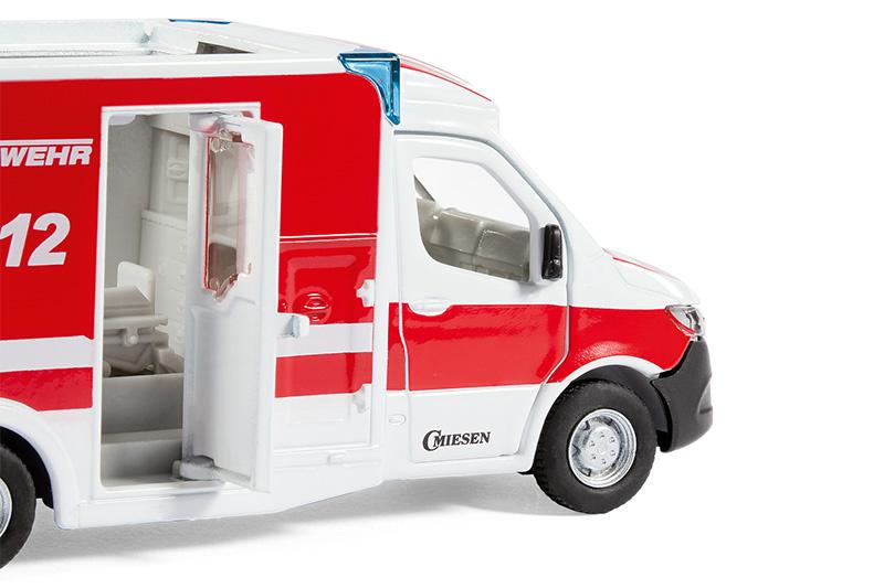Produktbild SIKU 2115 Super - Mercedes-Benz Sprinter Miesen Typ C Rettungswagen 3 von 7