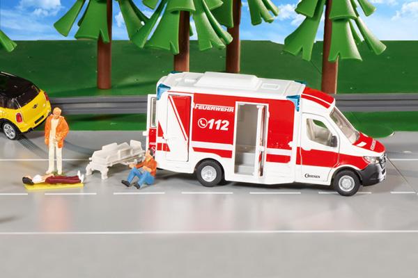 Produktbild SIKU 2115 Super - Mercedes-Benz Sprinter Miesen Typ C Rettungswagen 6 von 7