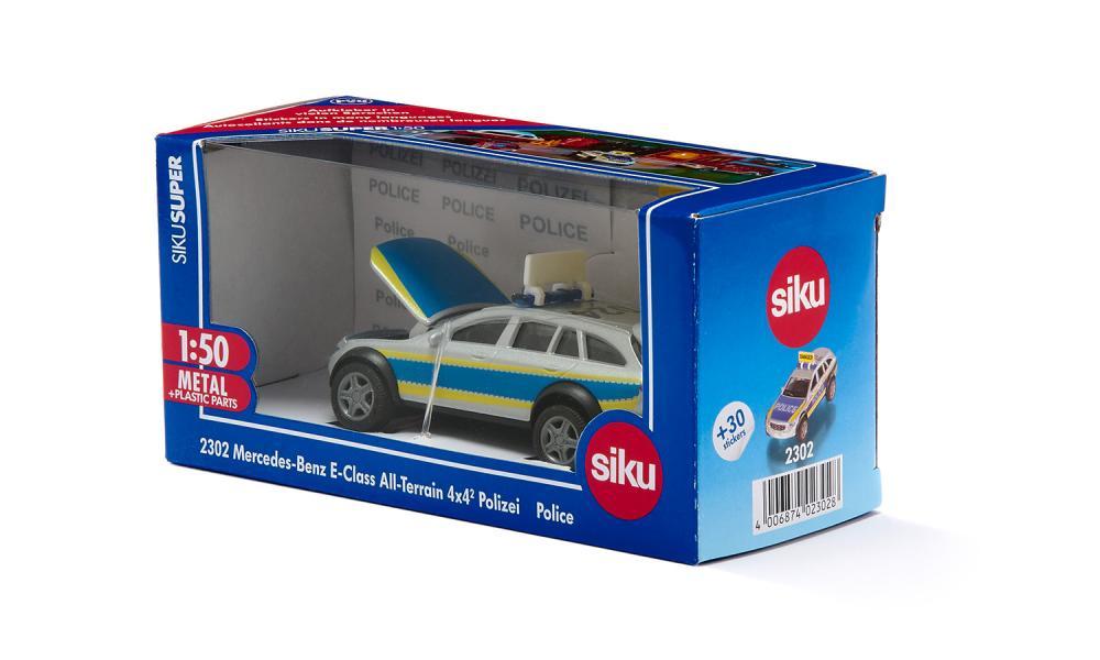 Produktbild SIKU 2302 Super - Mercedes-Benz E-Klasse All Terrain 4x4 Polizei 7 von 8