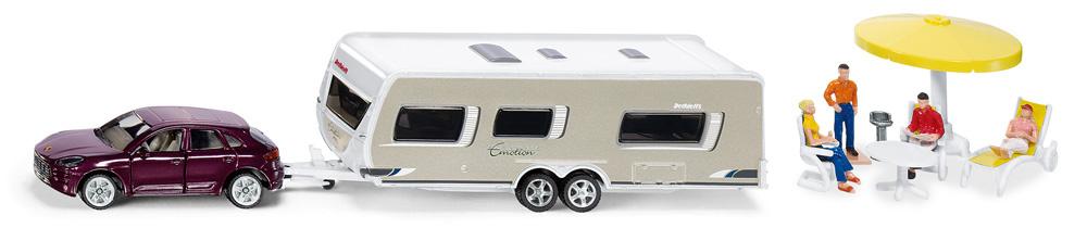 SIKU 2542 Super - PKW mit Wohnwagen