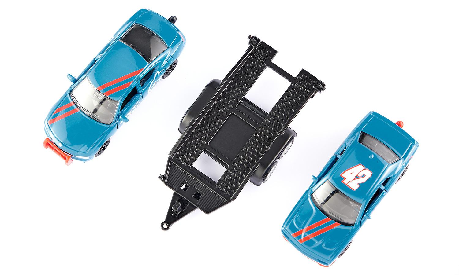 Produktbild SIKU 2565 Super - Dodge Charger mit Dodge Challenger SRT Racing 2 von 7