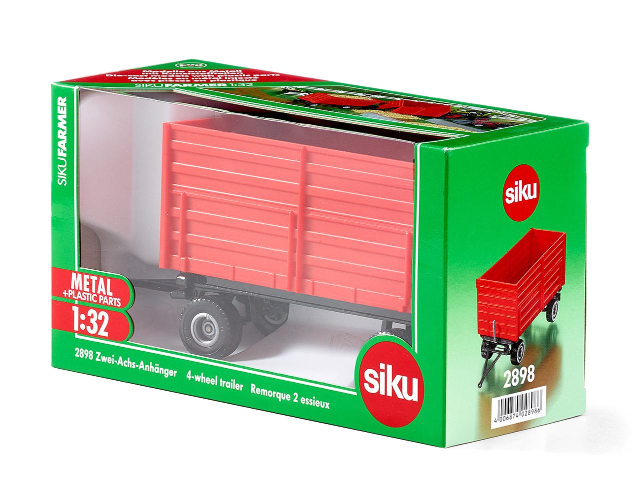 Produktbild SIKU 2898 Farmer - Zwei Achs-Anhänger 2 von 2