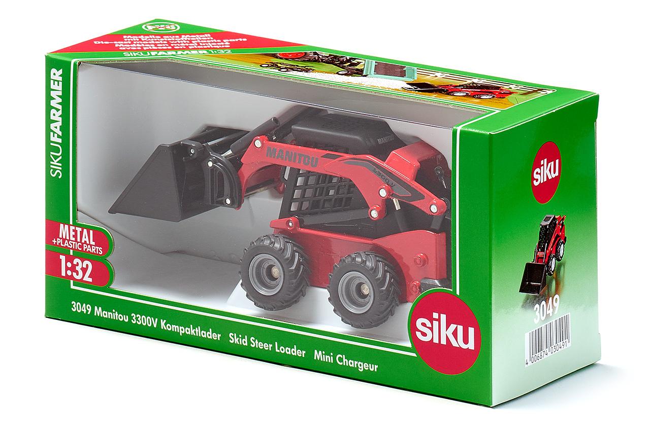 Produktbild SIKU 3049 Farmer - Manitou 3300V Kompaktlader 5 von 5