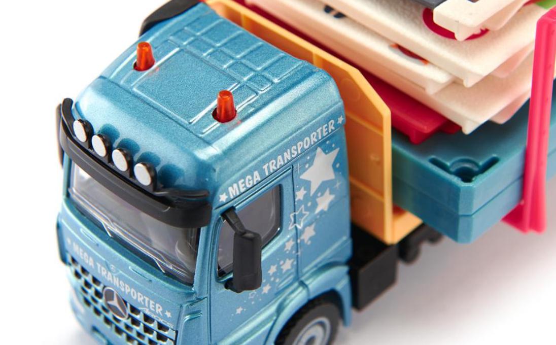 Produktbild SIKU 3562 Super - Fertighaus-Transporter 3 von 5