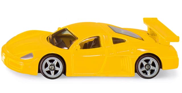 Siku 3944 – MAN Transporteur De Voitures 1:50 – Remorque Détachable, Plateforme Abaissable – 2 Voitures Sport Incluses – Métal/plastique, Jaune/argent