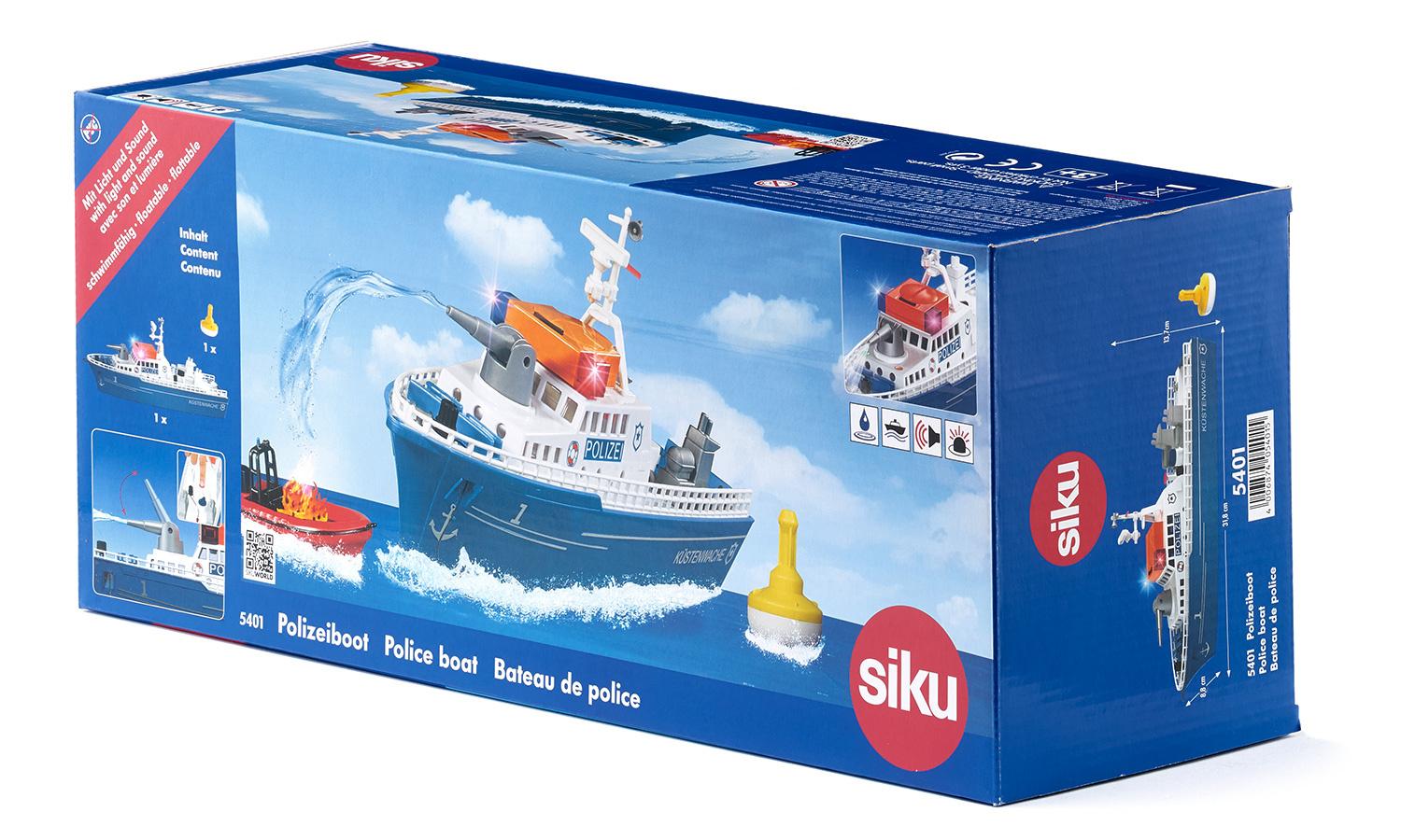 Produktbild SIKU 5401 World - Polizeiboot 10 von 13