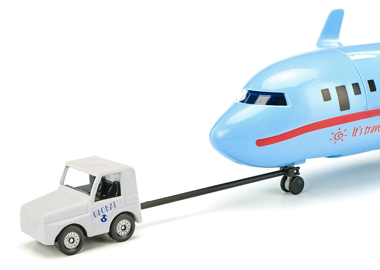 Produktbild SIKU 5402 World - Verkehrsflugzeug mit Zubehör 3 von 7