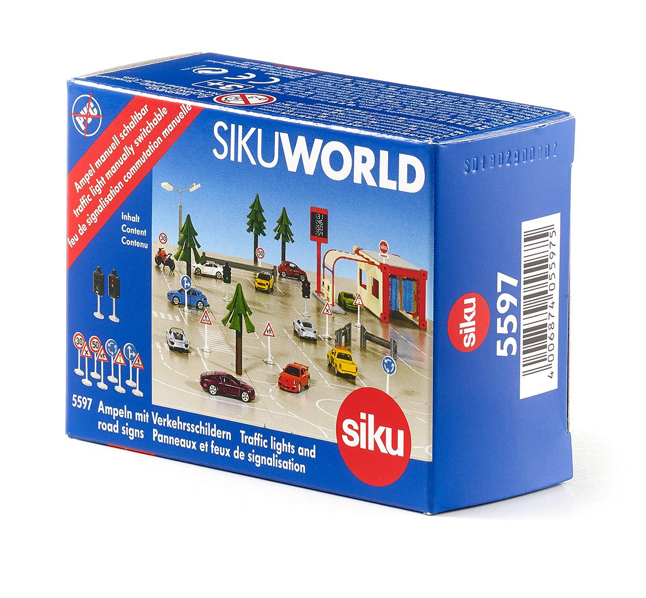 Produktbild SIKU 5597 World - Ampel mit Verkehrsschildern etc. 2 von 2