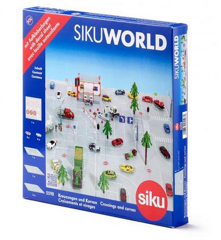 Produktbild SIKU 5598 World - Zubehörpackung Kreuzungen und Kurven 2 von 2